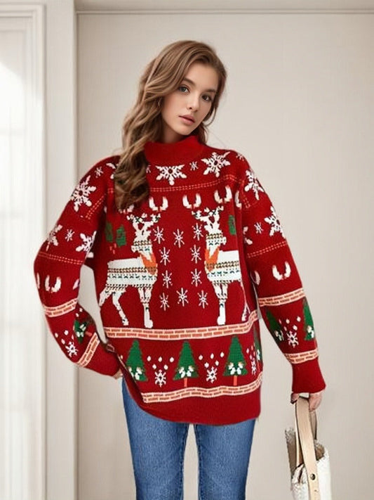 Penny | Women's Festive Wool Christmas Jumper