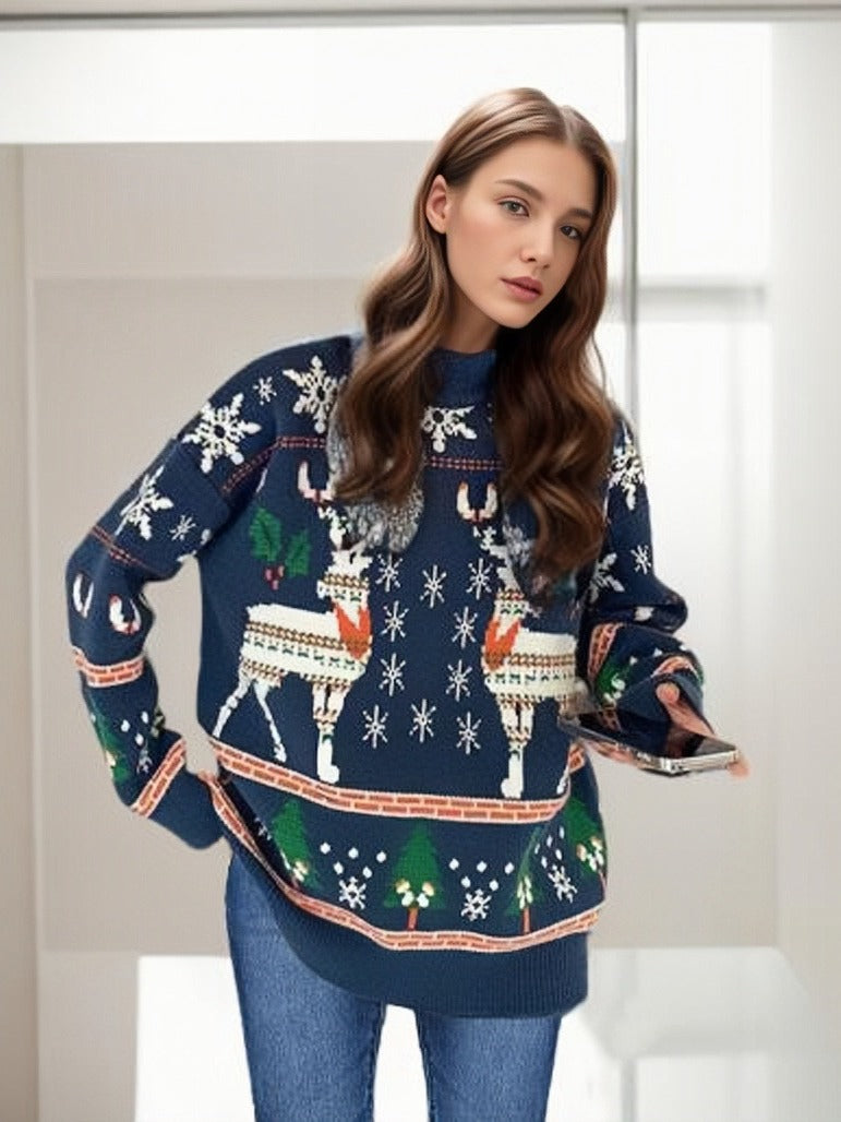 Penny | Women's Festive Wool Christmas Jumper