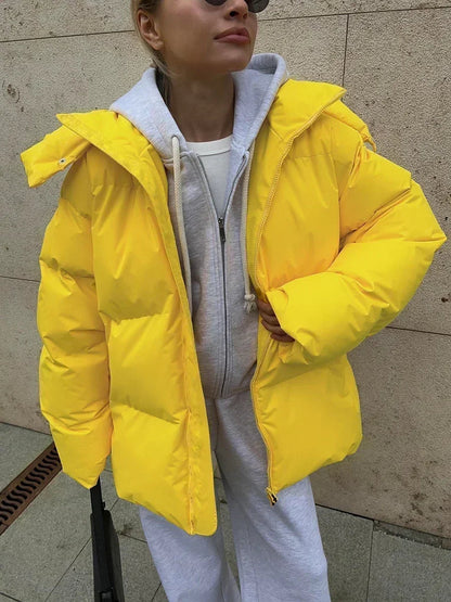 Poppy | Women's Oversized Hooded Puffer Jacket