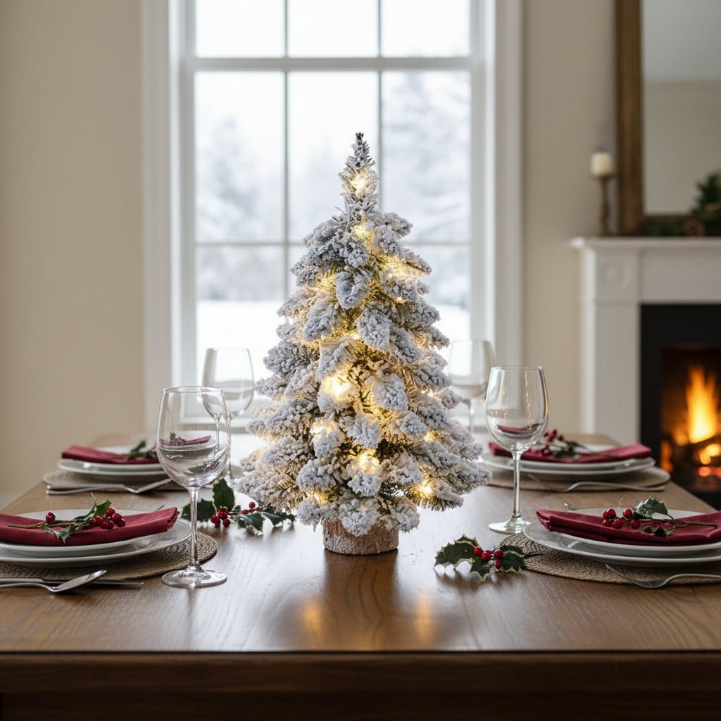 Pre-Lit LED Mini Christmas Tree