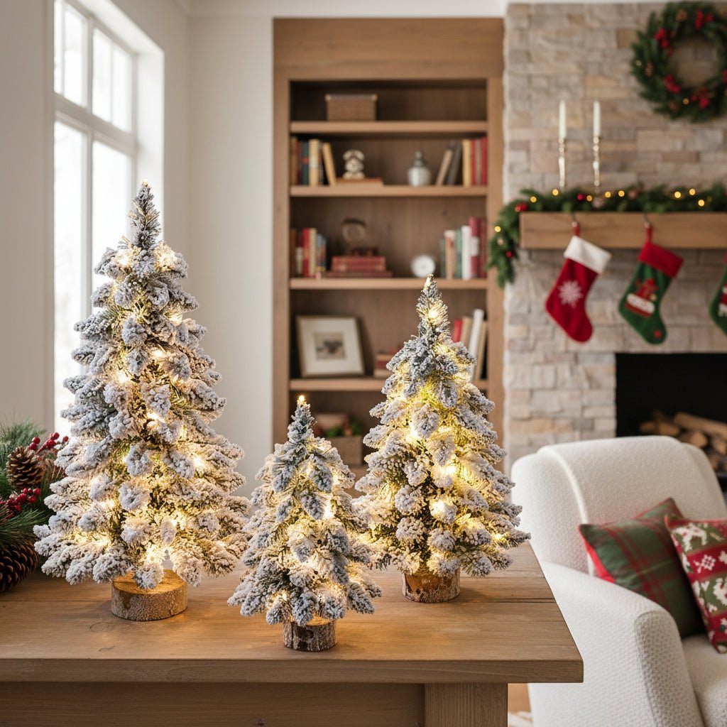 Pre-Lit LED Mini Christmas Tree