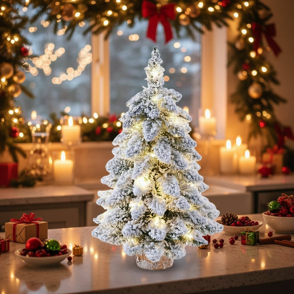 Pre-Lit LED Mini Christmas Tree