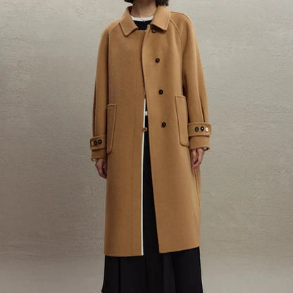 Rosie | Women's Cashmere Longline Trench Coat