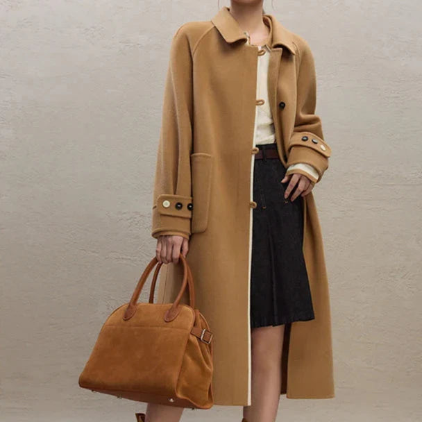 Rosie | Women's Cashmere Longline Trench Coat