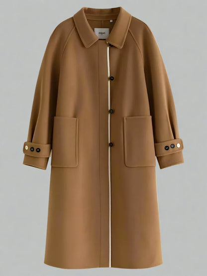 Rosie | Women's Cashmere Longline Trench Coat