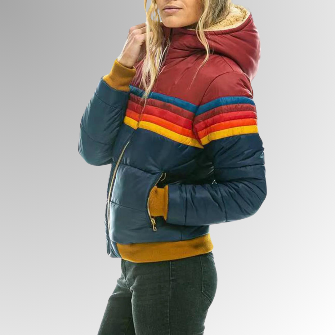 Sienna | Women's Retro Hooded Quilted Jacket
