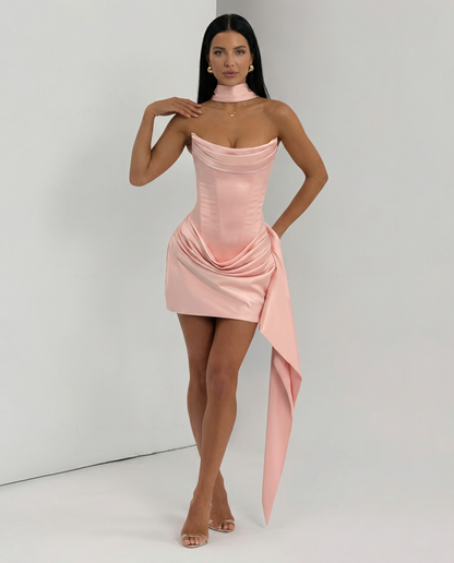 Susan | Women's Sophisticated Elegant Mini Cocktail Dress