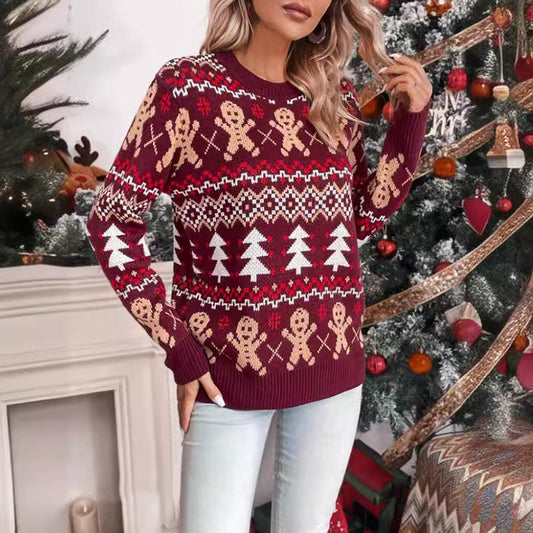 Violet | Women's Classic Knitted Christmas Jumper