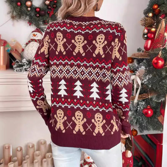 Violet | Women's Classic Knitted Christmas Jumper