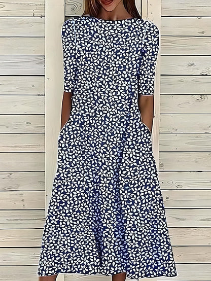 Hollis | Women’s Summer Floral Midi Dress